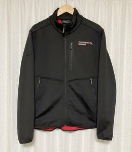 美品☆[Porsche The Motorsport Collection] 19AW Softshell ソフトシェル ドライビングジャケット M ブラック WAP813XXX0LFMS ポルシェ