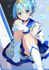 (１点もの）オリジナル　高品質　ポスター A4サイズ アニメ 同人　コスプレ 美少女 二次元 　１３