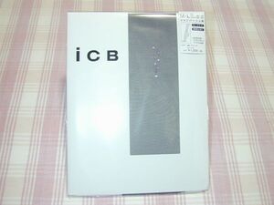 iCB*ストッキング/シャンパーニュ柄/ブラック/M-L/新品/送料込