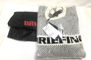 【送料無料】東京)◇BRIEFING ブリーフィング MERINO WOOL LOGO CREWNECK KNIT BRG243M52 ロゴ クルーネックニット 未使用