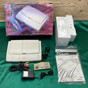 希少品! NEC PCエンジン DUO-R デュオアール PI-TG10 レトロゲーム 本体 コントローラー 箱付 R51297