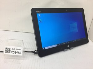 ジャンク/FUJITSU ARROWS Tab Q665/M FARQ07001/Core M-5Y10c 0.80GHz/128GB/4GB/11.6インチ/Windows10 Pro/高解像度/第5世代/AC欠品