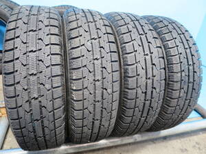 20年製バリ山 155/70R13 75Q ◆トーヨー OBSERVE GIZ◆ 4本 A1420 スタッドレス