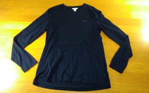 ck Calvin Klein ck カルバン・クライン ロンT 長袖Tシャツ SIZE:S 紺 送料215円～