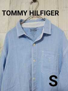 トミーヒルフィガー　TOMMY HILFIGER　長袖シャツ　デニム