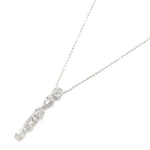 ジュエリー ダイヤモンド ネックレス ブランドオフ JEWELRY K18WG（ホワイトゴールド） ネックレス K18WG 中古 レディース