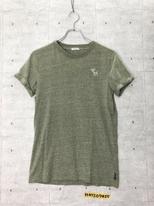 Abercrombie&Fitch アバクロ ワンポイントロゴ刺繍入 Tシャツ