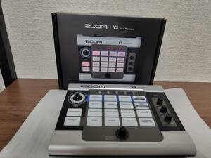 配信機材 送料無料【今回のみ】 ボイスチェンジャー ZOOM(ズ-ム)V3 中古 