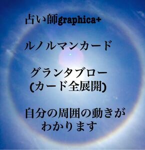 占い師すい/graphica+ ルノルマンカード グランタブロー カード全展開 自分の周りが見渡せる 鑑定　占い