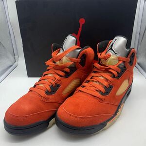 NIKE ナイキ WMNS AIR JORDAN 5 DUNK ON MARS DD9336-800 エアジョーダン5 ダンク オン マーズ ハイカットスニーカー 27cm