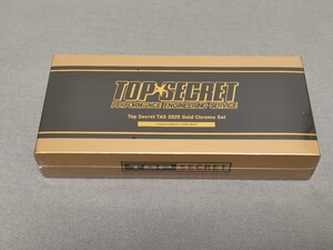 TOP SECRET TAS 2025 Gold Chrome トップシークレット MINI GT 3台セット シルビア スープラ R34 GT-Rス 未開封 東京オートサロン 限定