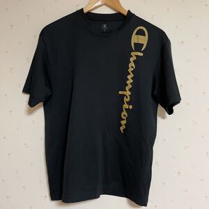 Champion チャンピオン プラクティスシャツ 半袖Tシャツ Mサイズ ポリエステル100 ブラックカラー