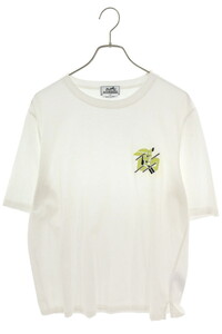 エルメス Tシャツ サイズ:M レザーパッチTシャツ 中古 BS99