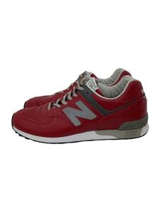 NEW BALANCE◆ニューバランス/M576/UK7.5/RED/レザー