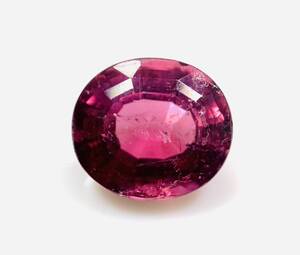 天然 ピンクトルマリン 3.821ct 9.28×10.50×5.83mm ルース 裸石 宝石 jewerly Pink tourmaline 日宝協 