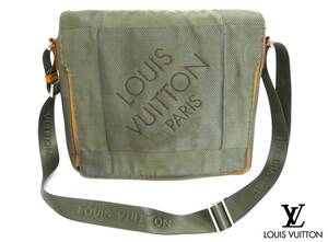 ルイヴィトン LOUIS VUITTON メッセンジャーバック　斜め掛け　ダミエ　ジェアン　メサジェ　VI0050　カーキー ショルダー　▲訳あり