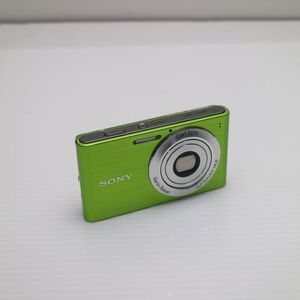 美品 Cyber-shot DSC-W320 グリーン 即日発送 SONY デジカメ デジタルカメラ 本体 あすつく 土日祝発送OK