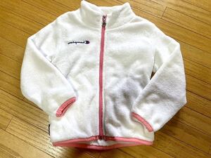 【衣類】チャンピオン Champion ジップアップフリースJKT 女の子 110㎝