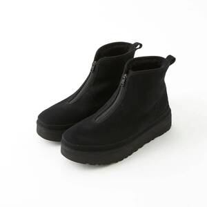 ホワイトマウンテニアリング/White Mountaineering/アグ/UGG/BOOTS Harkley Zip/ブーツ/ブラック/ラスト1点のみ