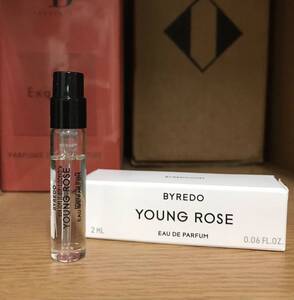 《送料無料》バイレード ヤング ローズ オードパルファム 2ml サンプル ※未使用※ #YOUNG ROSE EDP #バレード