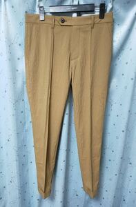 1piu1uguale3 CREASE SLACKS シアサッカー センタークリーススラックス 永久クリース 定価48,400円