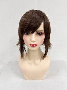 コスプレウィッグ ウィッグ 仮装 アニメ 人気 耐熱★Wigs2you C-008 ライトブラウン 褐色 ショートスタイル 白髪 隠す カツラ レーディス