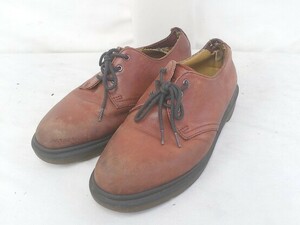 Dr.Martens ドクターマーチン ホールシューズ 3ホール　1461 破れ・ほつれ有り UK6 ワインレッド メンズ 1207000009159