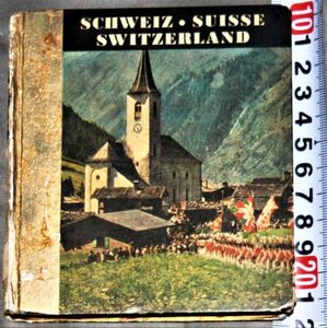 y2503☆シュヴァイツ・スイス　schweiz suisse　Switzerland　洋書　古いガイドブック　観光 案内　スイス