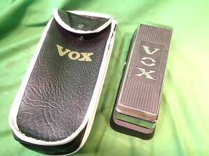 nt240926-007C6【ジャンク品】VOX ヴォックス ワウペダル V847-A WAH-WAH 中古品 ケース付属