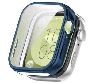 Huawei Watch Fit3 ファーウェイ フィット カバー 交換ケース fit 3 ケース 保護ケース 液晶画面保護 ブルー TPU fit3 ソフトケース