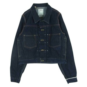 VISVIM ビズビム 18SS 0118105006001 SHORTY CHORE JKT ショート チョア デニム ジャケット Gジャン 1【中古】