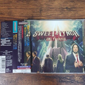 廃盤 U.S/ハード＆ヘヴィ ★SWEET＆LYNCH★ スウィート＆リンチ [ONLY TO RISE] 国内盤 CD STRYPER/MICHAEL SWEET DOKKEN/GEORGE LYNCH