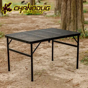 ★CHANODUG OUTDOOR★2WAY ALLメッシュテーブル★BIGサイズ★タフライトテーブル★バーベキューテーブル★アウトドアメッシュテーブル★４