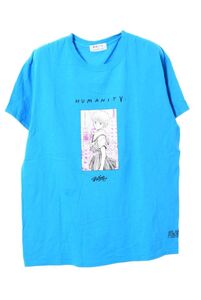 FLAGSTUFF × 電影少女 VIDEO GIRL プリント Tシャツ - ブルー フラッグスタッフ KL4CLUQL00