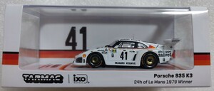 1/64 ターマックワークス　ポルシェ935K3　ルマン24時間1979優勝車　TARMAC ixo　Porsche 935 K3 #41 LeMans　未開封/未使用/未展示 Gr.5　