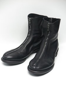 SALE40%OFF/JULIUS・ユリウス/COW SKIN FOOT WEAR/BLACK・2