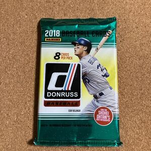 2018 Donruss baseball pack 1パック　 大谷翔平　RC ルーキー　MLB 直筆サインAuto？未開封　　shohei ohtani 