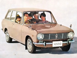 ダットサン サニー バン 1000 デラックス 1960年代 当時物カタログ！☆ DATSUN / NISSAN SUNNY VAN VB10 国産車 日産車 絶版 旧車カタログ