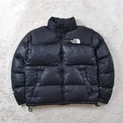 美品 90s THE NORTH FACE ヌプシ ダウンジャケット M 黒