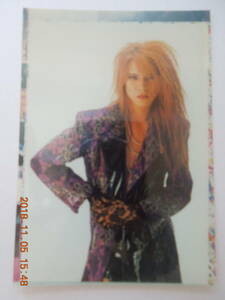 YOSHIKI 写真 ブロマイド 233 / X JAPAN