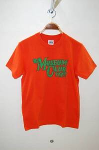 未使用 TMT SSL 191ラフィ天竺T (MUSEUM CLUB) ORANGE