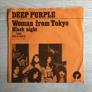 DEEP PURPLE WOMAN FROM TOKYO オランダ盤