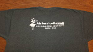 【HAWAII】エアサービス ハワイ AIR SERVICE HAWAII Tシャツサイズ2XL グレイ　ホノルル　HONOLULU