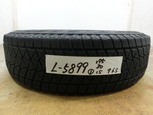 L-5899 ジムニー シエラ 中古スタッドレス ブリヂストン BLIZZAK DM-V2 195/80R15 96Q (1本)