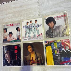 レコード 12枚セット 京本政樹 竹本孝之 千葉真一など まとめ売り昭和 レトロ