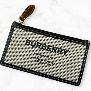 バーバリー BURBERRY フラグメントケース　財布　ホースフェリー　グレー