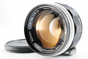 3110R672B キャノン CANON LENS 50mm f1.4 L39 LTM Mount マニュアルレンズ [動作確認済]