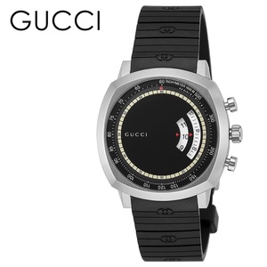 グッチ 腕時計 手表 メンズ レディース ユニセックス グッチ時計 グリップ 40mm ブランド ブラック gucci プレゼント 誕生日プレゼント