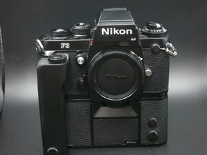 （美品）　Nikon F3 HP MD-4 ニコン　Ｆ３　ＨＰ（ハイアイポイント）　ＭＤ－４