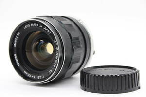 【訳あり品】 ミノルタ Minolta MC W.Rokkor-SI 28mm F2.5 レンズ v1159